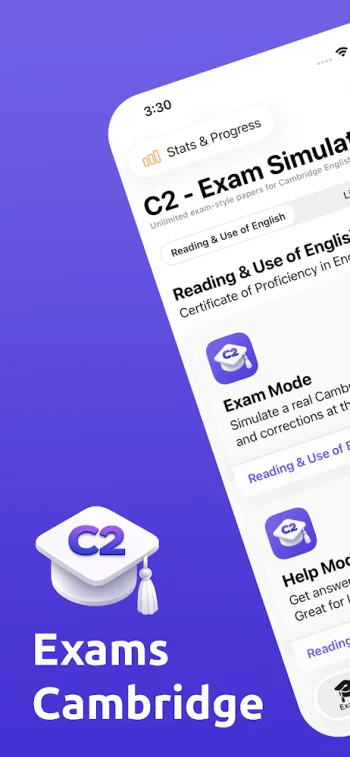 Cambridge C2 Exam Simulator - скриншот 1