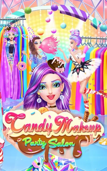 Candy Makeup Party Salon - скриншот 1