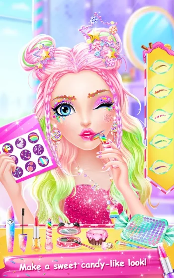 Candy Makeup Party Salon - скриншот 2