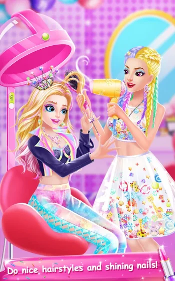 Candy Makeup Party Salon - скриншот 3