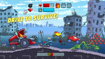 Car Eats Car Машина Ест Машину - скриншот 1