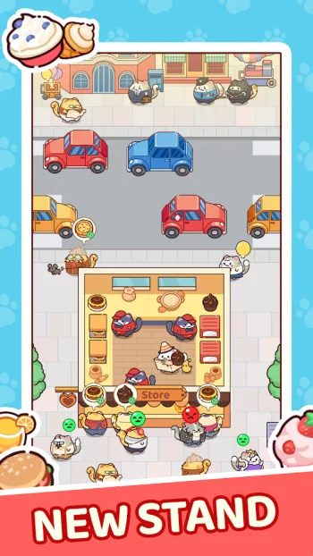 Cat Restaurant: Food Bar Story - скриншот 2