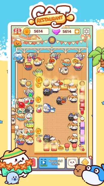 Cat Restaurant: Food Bar Story - скриншот 5