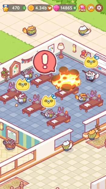 Cat School: Idle Cute Tycoon - скриншот 4