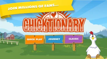 Chicktionary - Word Game - скриншот 1