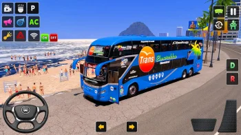 City Bus Driving 3D Euro Bus - скриншот 2