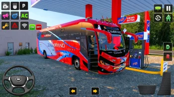 City Bus Driving 3D Euro Bus - скриншот 3
