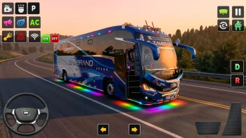 City Bus Driving 3D Euro Bus - скриншот 5