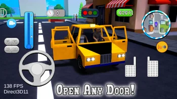 City Taxi Driving Simulator - скриншот 4
