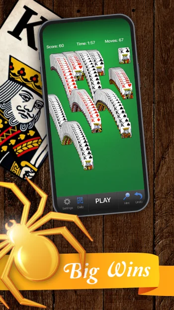 Classic Spider Solitaire Cards - скриншот 3
