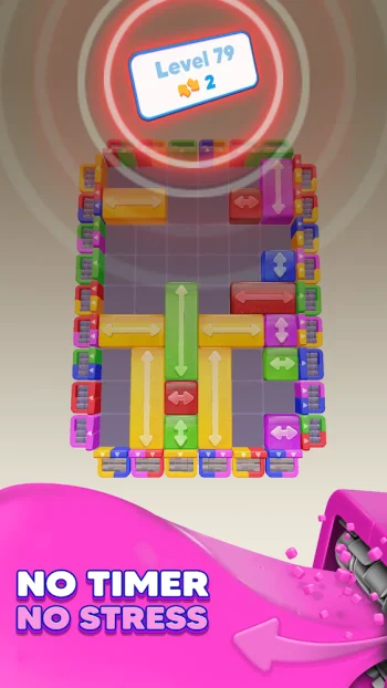Color Blocks 3D: Slide Puzzle - скриншот 1