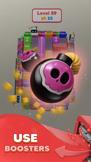 Color Blocks 3D: Slide Puzzle - скриншот 4