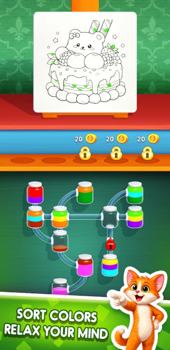 Color Jar Sort - скриншот 3