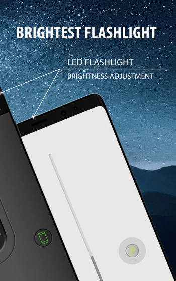 Яркий фонарик разноцветный LED - скриншот 2