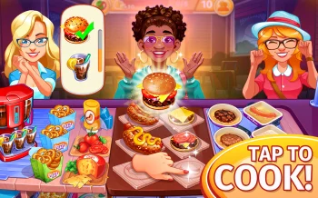 Безумный кулинар игра ресторан - скриншот 1