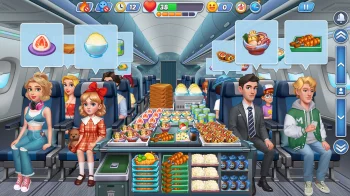 Cooking Go® самолеты и поезда - скриншот 1