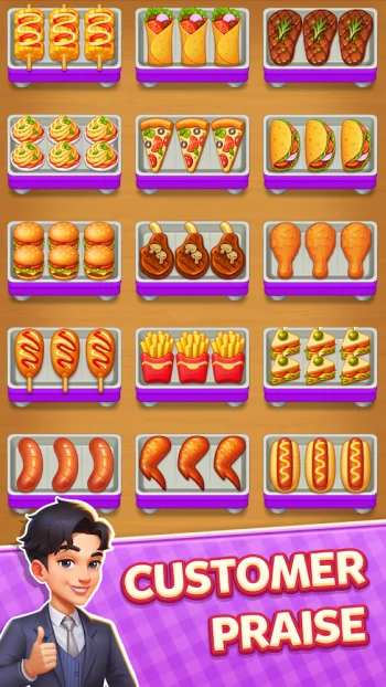Cooking Sort-Sizzle&Grill - скриншот 4