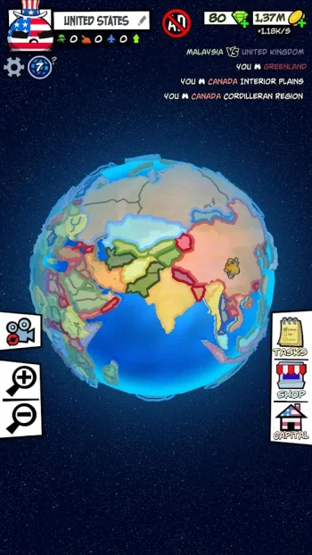 Country Balls: World Battle - скриншот 1