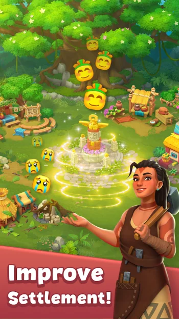 Cradle of Maya: игра 3 в ряд - скриншот 5