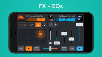 Cross DJ - Music Mixer App - скриншот 5