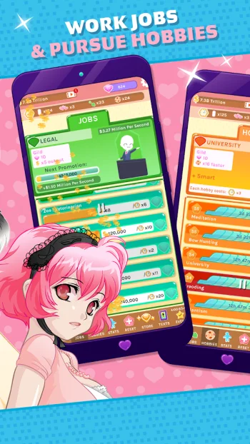 Crush Crush - Idle Dating Sim - скриншот 3