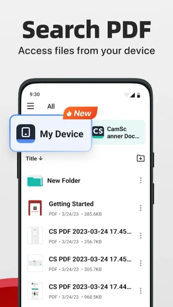 CS PDF Reader: PDF редактор - скриншот 3