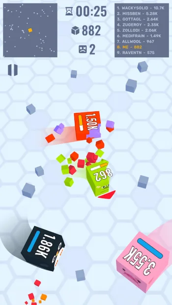 Cube Zone io - скриншот 3