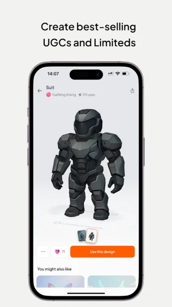 Customuse: Skins Maker Roblox - скриншот 3