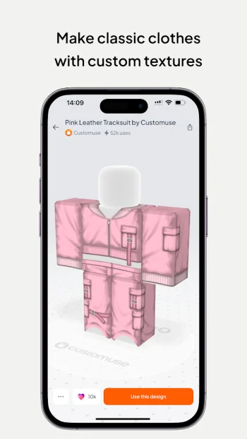 Customuse: Skins Maker Roblox - скриншот 4