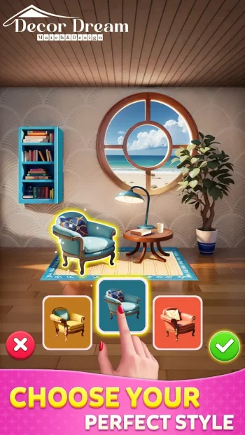 Decor Dream: Match & Design - скриншот 2