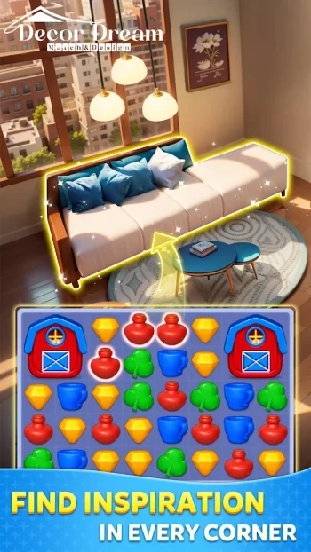 Decor Dream: Match & Design - скриншот 3