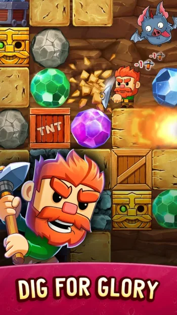 Копай! Игра Золотая шахта - скриншот 5