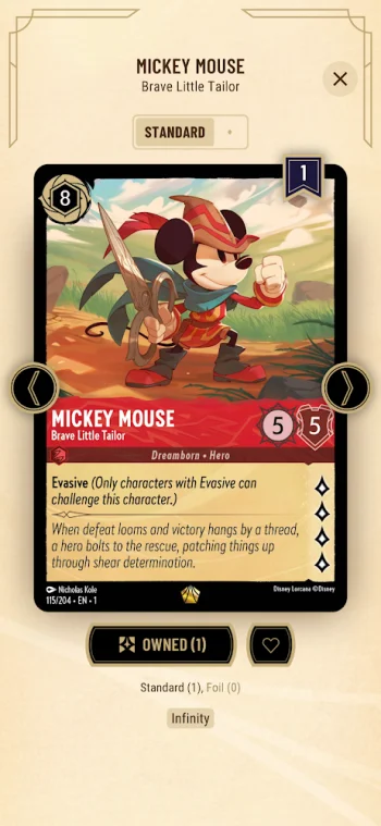 Disney Lorcana TCG Companion - скриншот 3