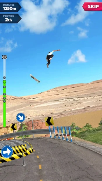 Downhill Race League - скриншот 4