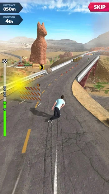Downhill Race League - скриншот 5