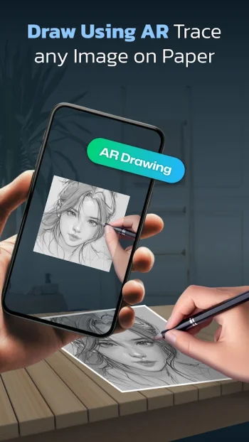 Draw Easy AI: AR Trace Sketch - скриншот 3
