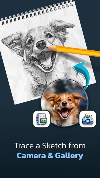 Draw Easy AI: AR Trace Sketch - скриншот 4