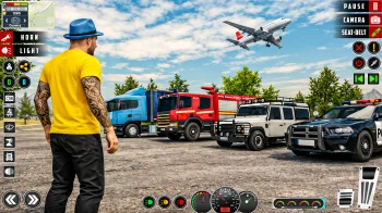 Mega Truck Driving Simulator - скриншот 1