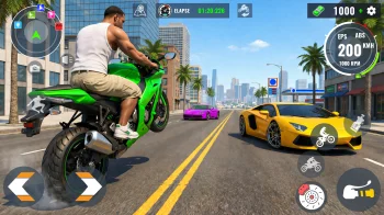Extreme Bike Wheelie 3D - скриншот 1