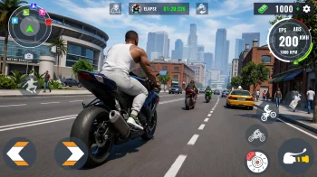 Extreme Bike Wheelie 3D - скриншот 4