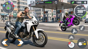 Extreme Bike Wheelie 3D - скриншот 5
