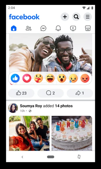 Facebook Lite - скриншот 2