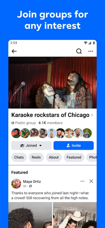 Facebook - скриншот 3