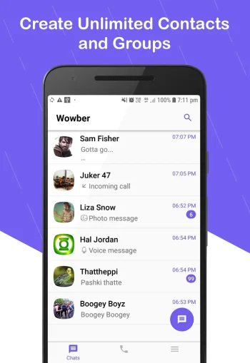 Fake Chat Maker - Wowber Prank - скриншот 4