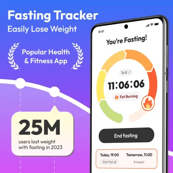 Fasting App & Calorie Counter - скриншот 1