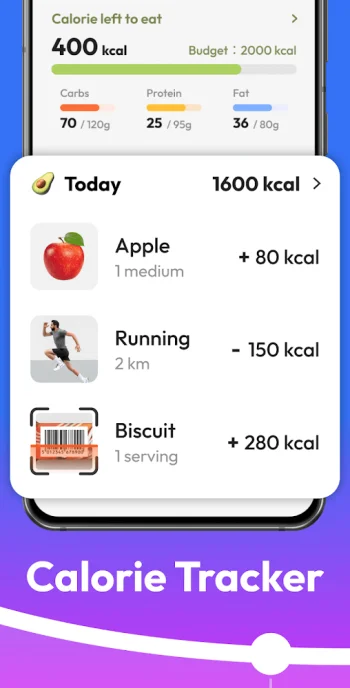 Fasting App & Calorie Counter - скриншот 2