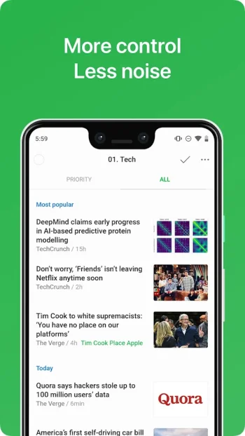 Feedly - Smarter News Reader - скриншот 3