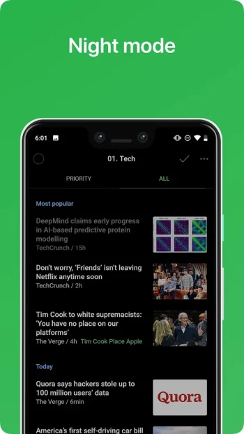 Feedly - Smarter News Reader - скриншот 5
