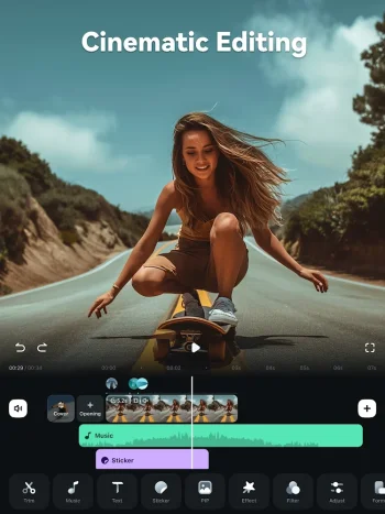 FilmoraHD - AI Video Creator - скриншот 1
