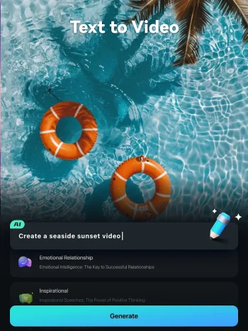 FilmoraHD - AI Video Creator - скриншот 2